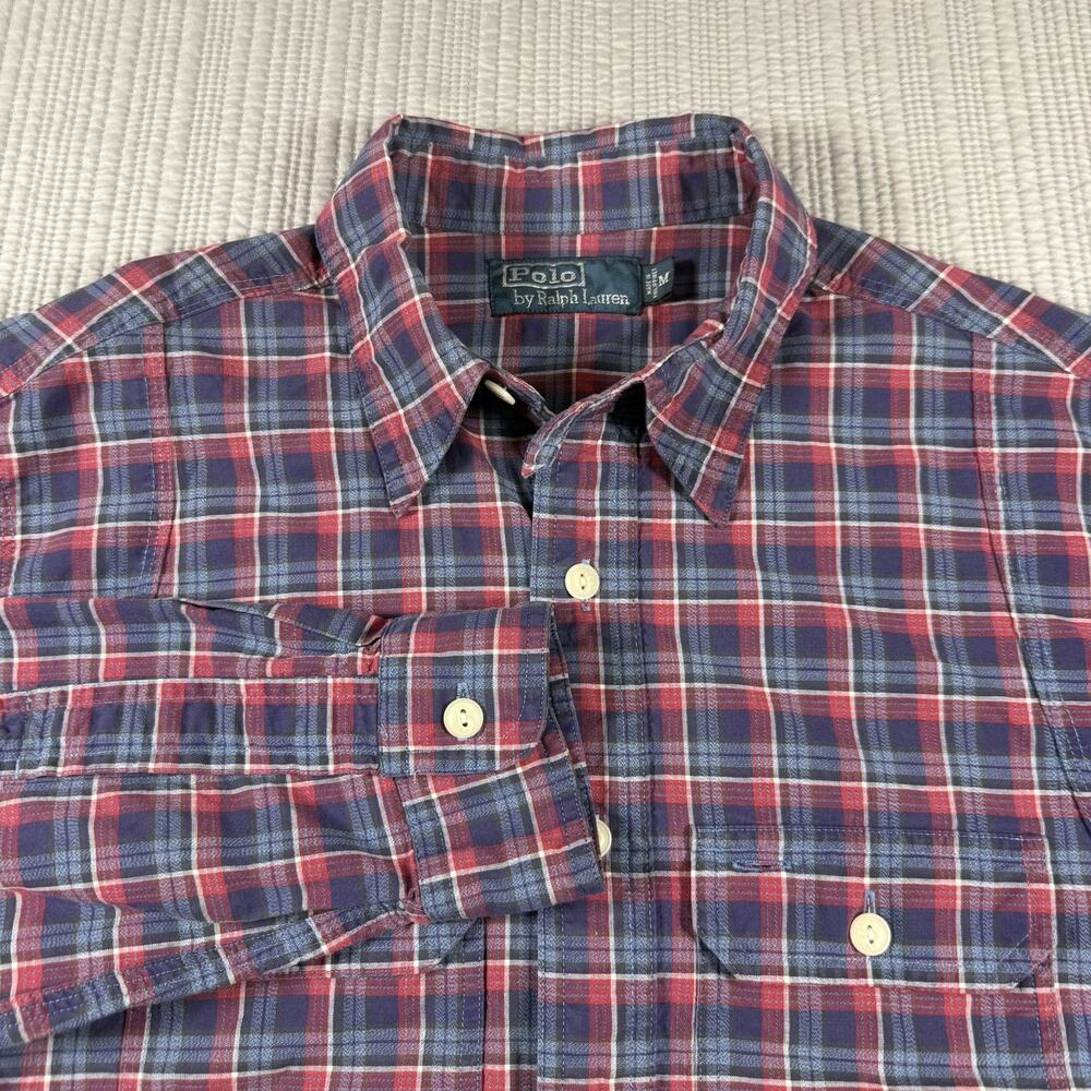 Polo Ralph Lauren Shirt Men M Vintage Quiet Luxury Preppy Old Money Business